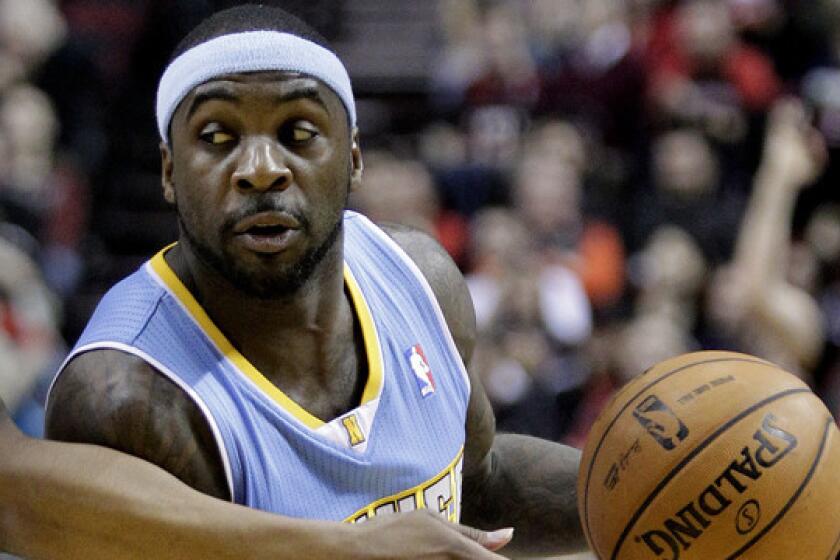 Denver Nuggets guard Ty Lawson might not play against the Clippers on Monday.