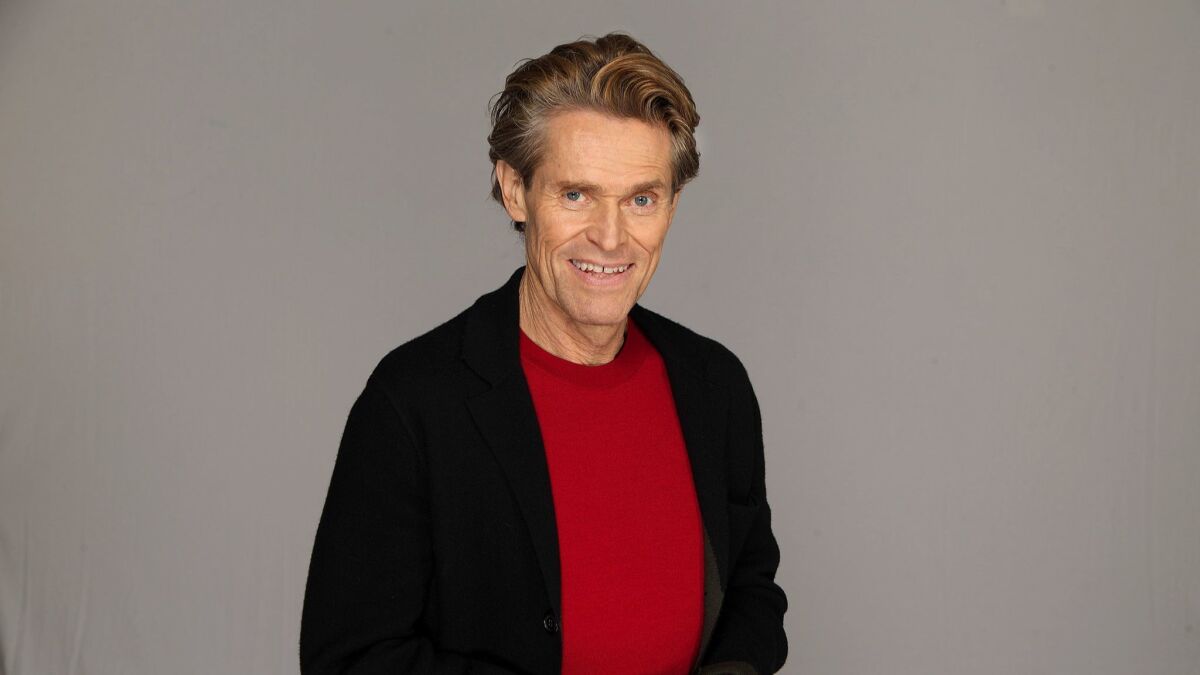 Willem Dafoe is nominated for lead actor for "At Eternity's Gate."
