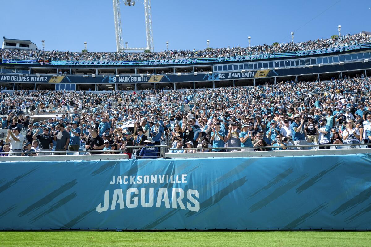 Jaguars and the city of Jacksonville agree to spend $1.4 billion on 'stadium  of the future' - The San Diego Union-Tribune