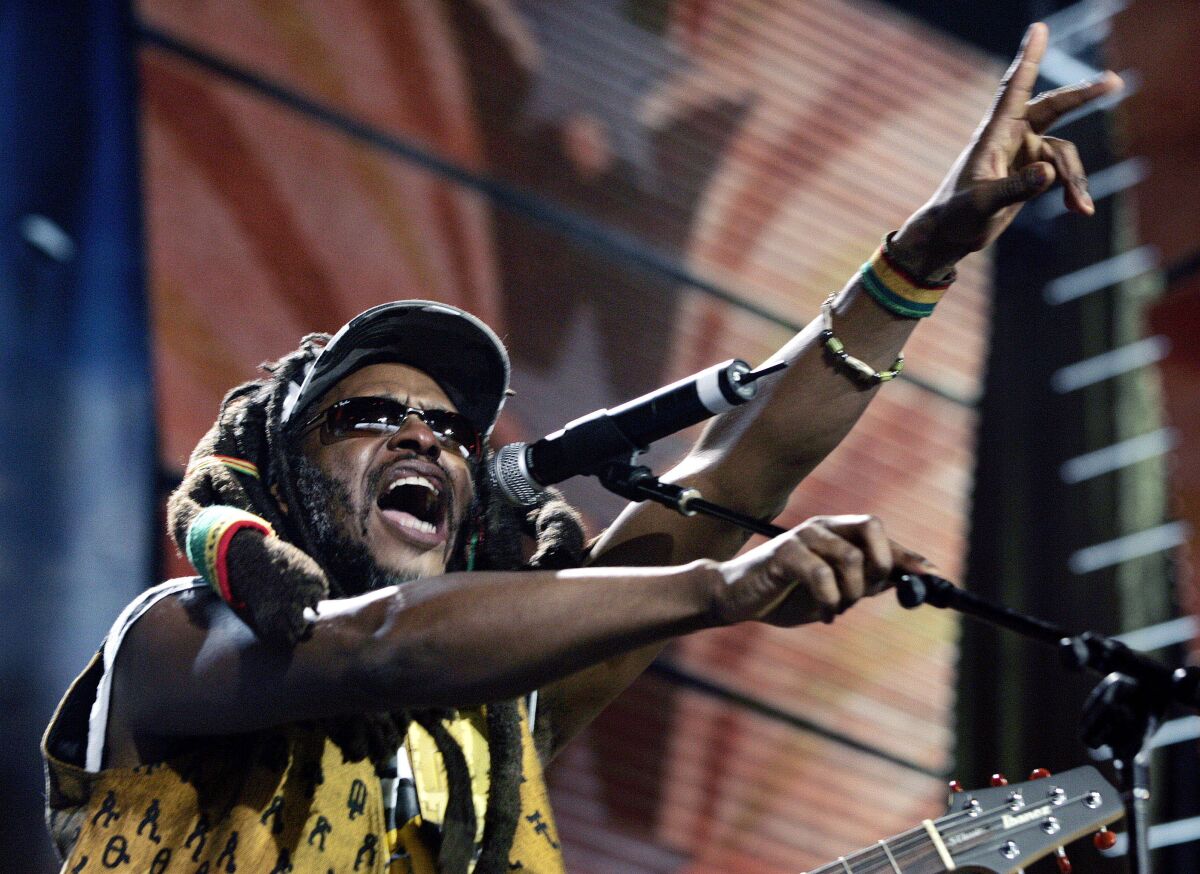 A photo of David Hinds from Steel Pulse