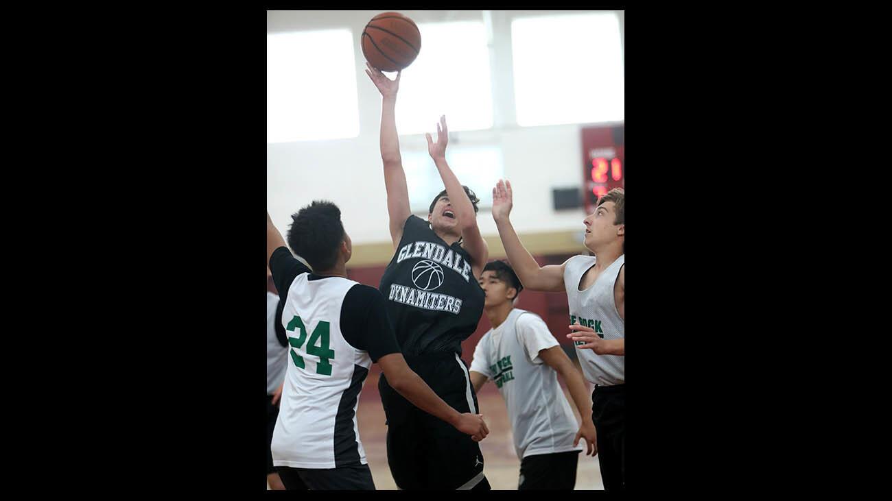 Photo Gallery: Glendale High basketball vs. Grant High in GCC shootout