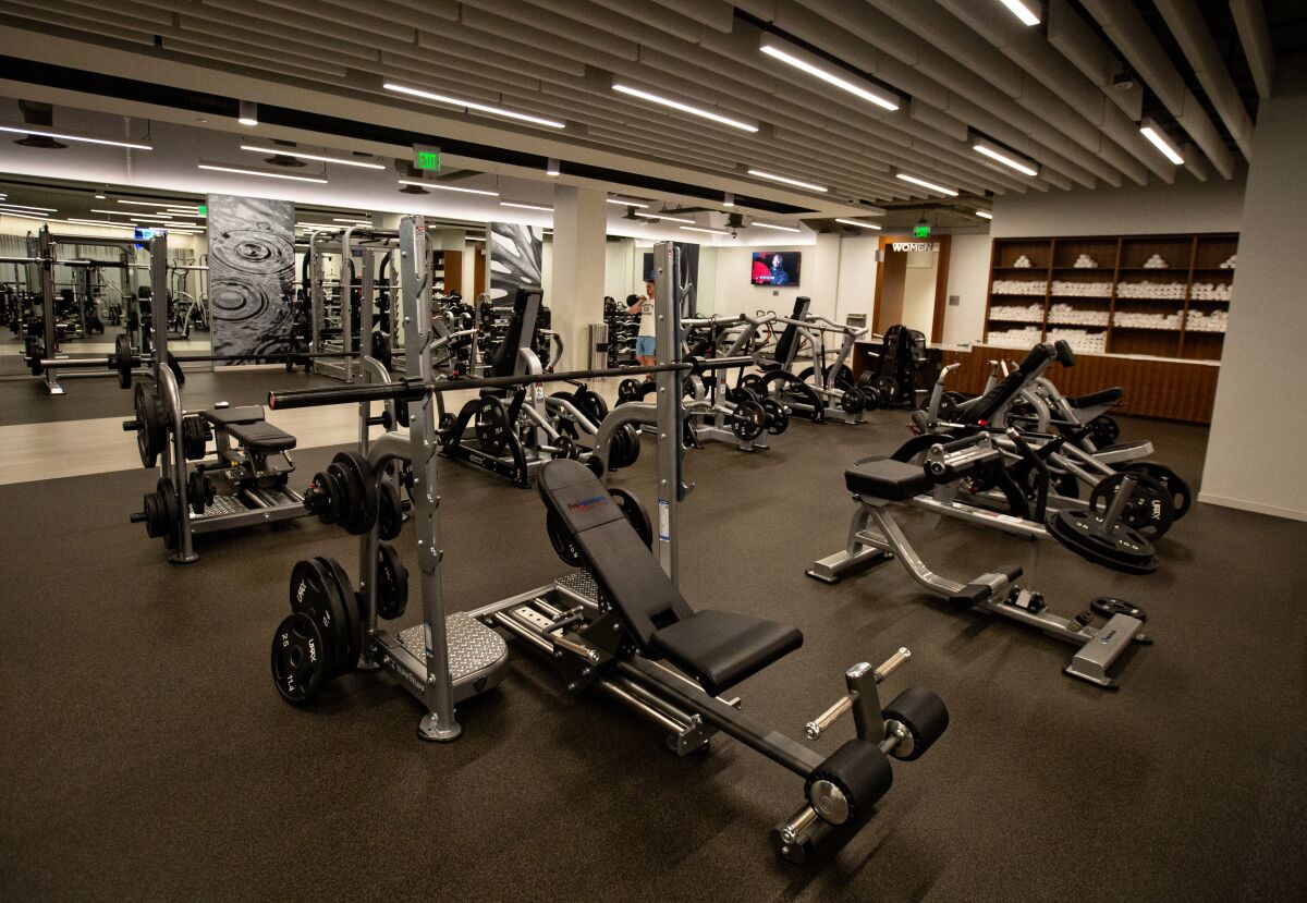 An empty gym