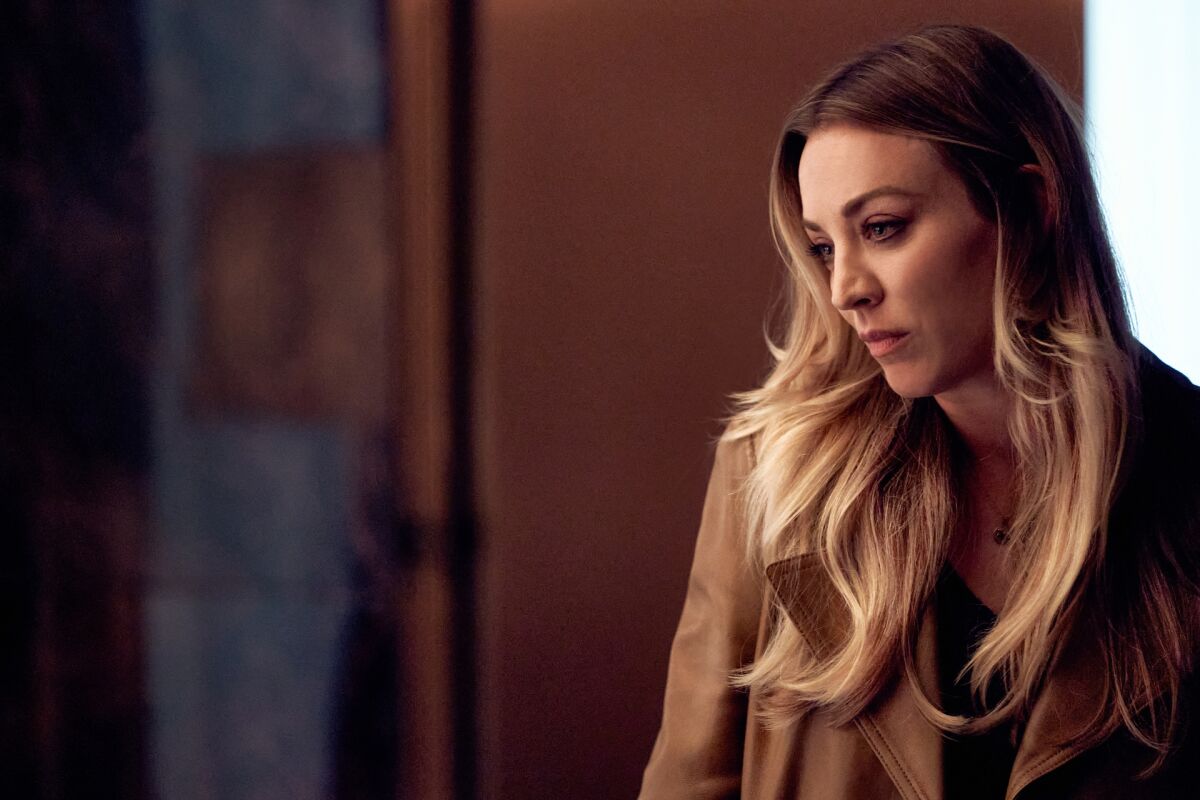 Cassie (Kaley Cuoco) faced her younger self in the season finale.
