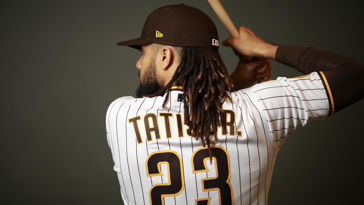 MLB jersey sales 2021: Fernando Tatis Jr. No. 2 in baseball jersey