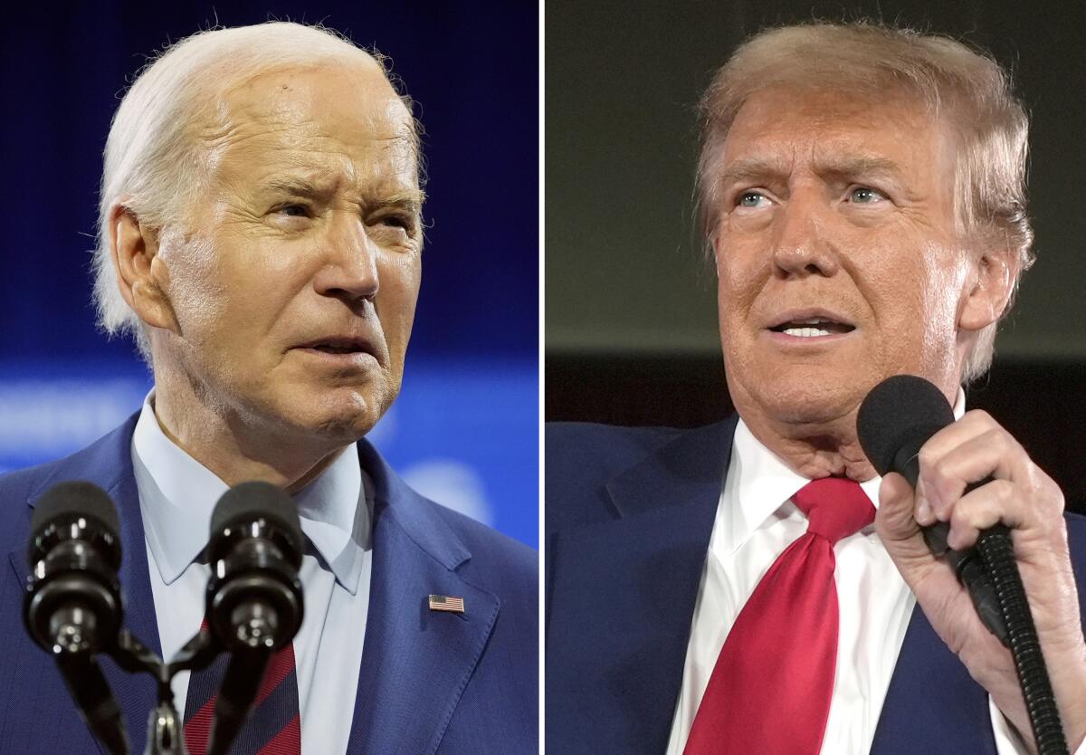 Biden and Trump Set for Presidential Debates In June and September