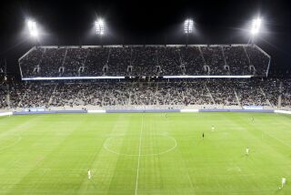San Diego, CA - September 17: A sold out crowd during the San Diego Wave's game against Angel City at Snapdragon Stadium on Saturday, Sept. 17, 2022 in San Diego, CA. (Meg McLaughlin / The San Diego Union-Tribune)