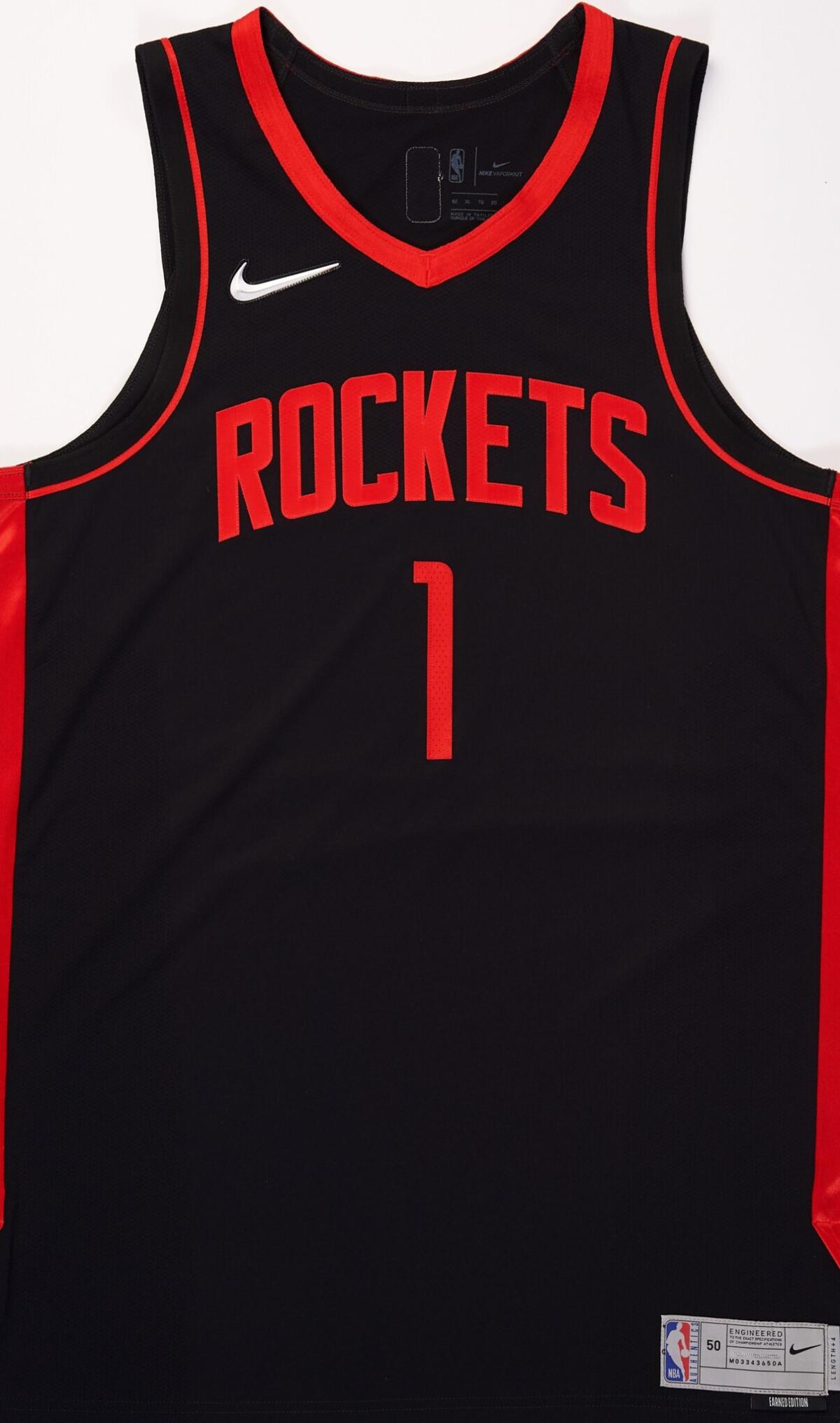 LOOK: Houston Rockets' Nike 'Earned Edition' jerseys revealed