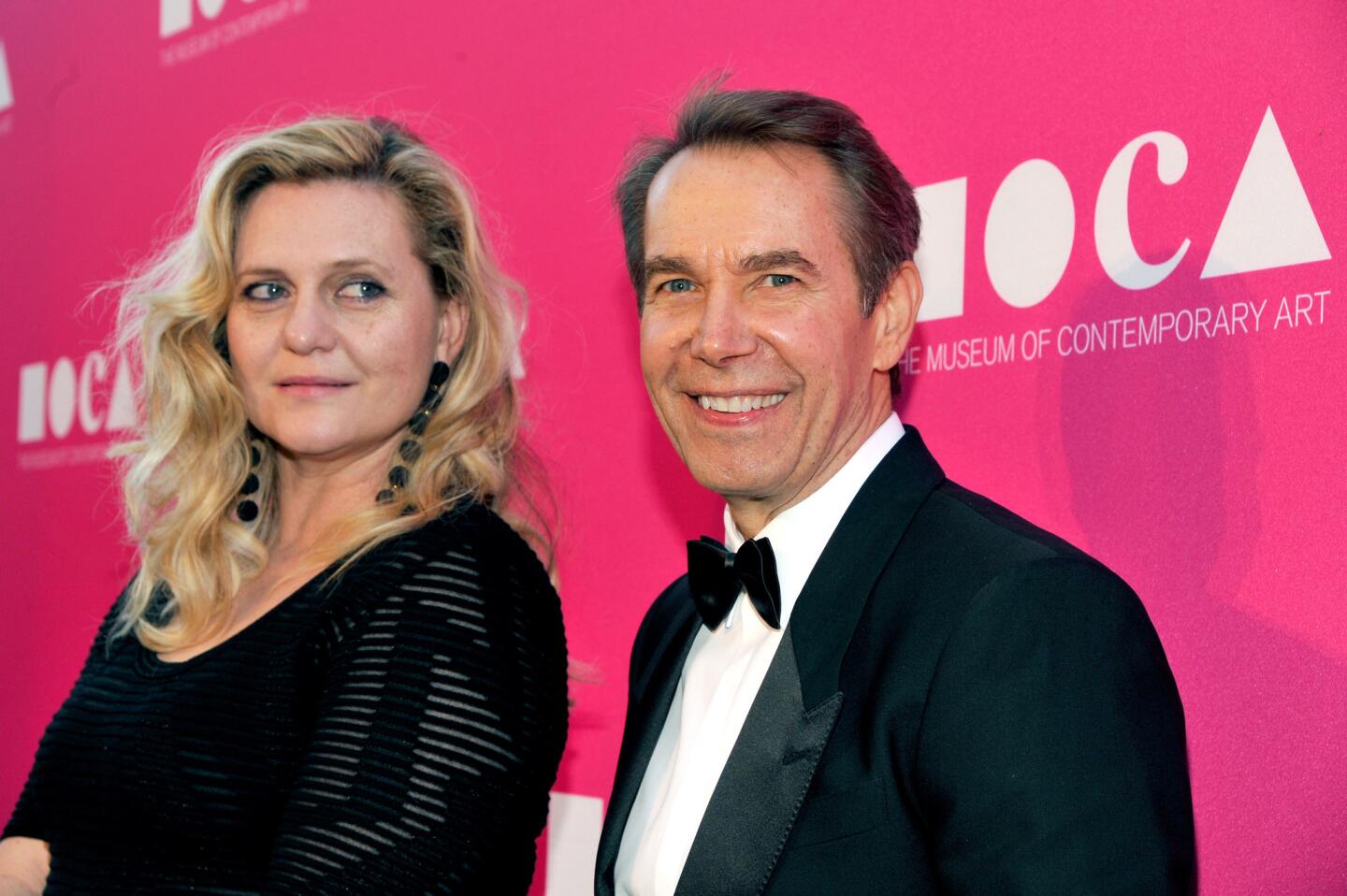 Artist Justine Wheeler Koons and honoree Jeff Koons at the MOCA Gala 2017 honoring Jeff Koons at The Geffen Contemporary at MOCA in Los Angeles.