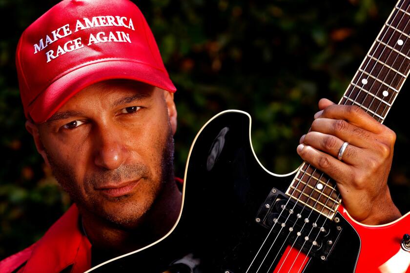 Tom Morello of Rage Against the Machine fame speaks on why music and politics go together.