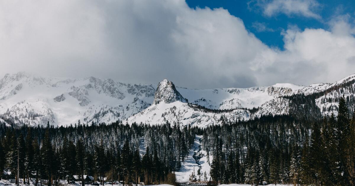 'Snowiest day of the season' in Northern California — in May