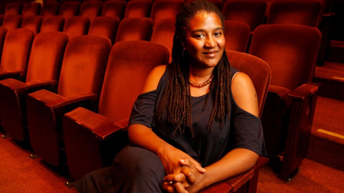 Pulitzer Prize-winning playwright Lynn Nottage at the Geffen Playhouse in 2012.