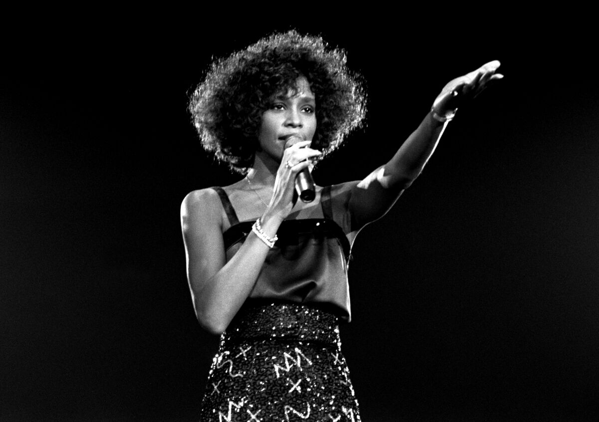 Whitney Houston biopic: Musical highs outweigh personal lows - Los Angeles  Times