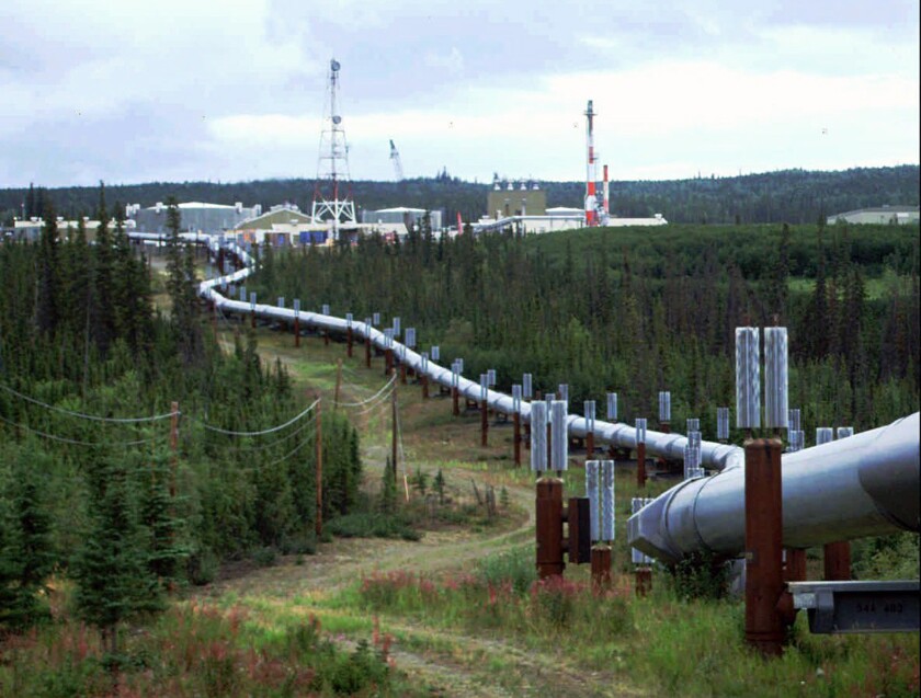 Virus Outbreak-Alaska Oil Check in Peril