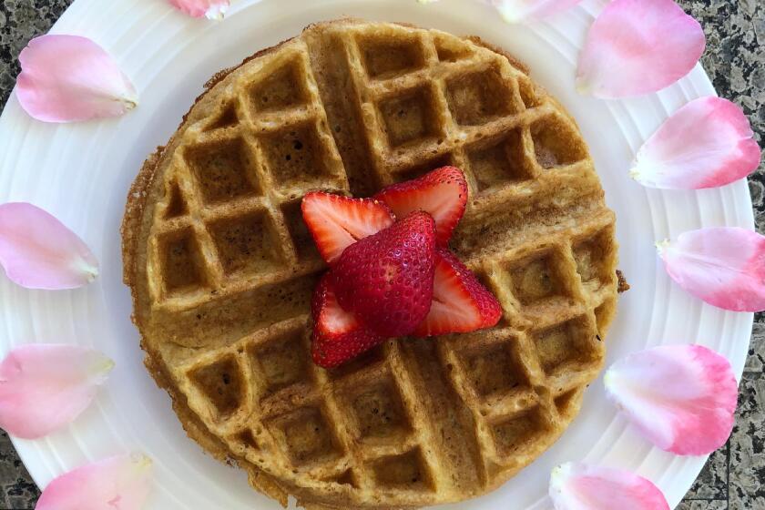 "Lisa's Waffles" is Josh Cohen's favorite recipe in his cookbook “Comfort Food For An Uncomfortable Stomach, By a Kid for Kids,” which he wrote after a ulcerative colitis diagnosis forced him to experiment with his diet to manage his condition.