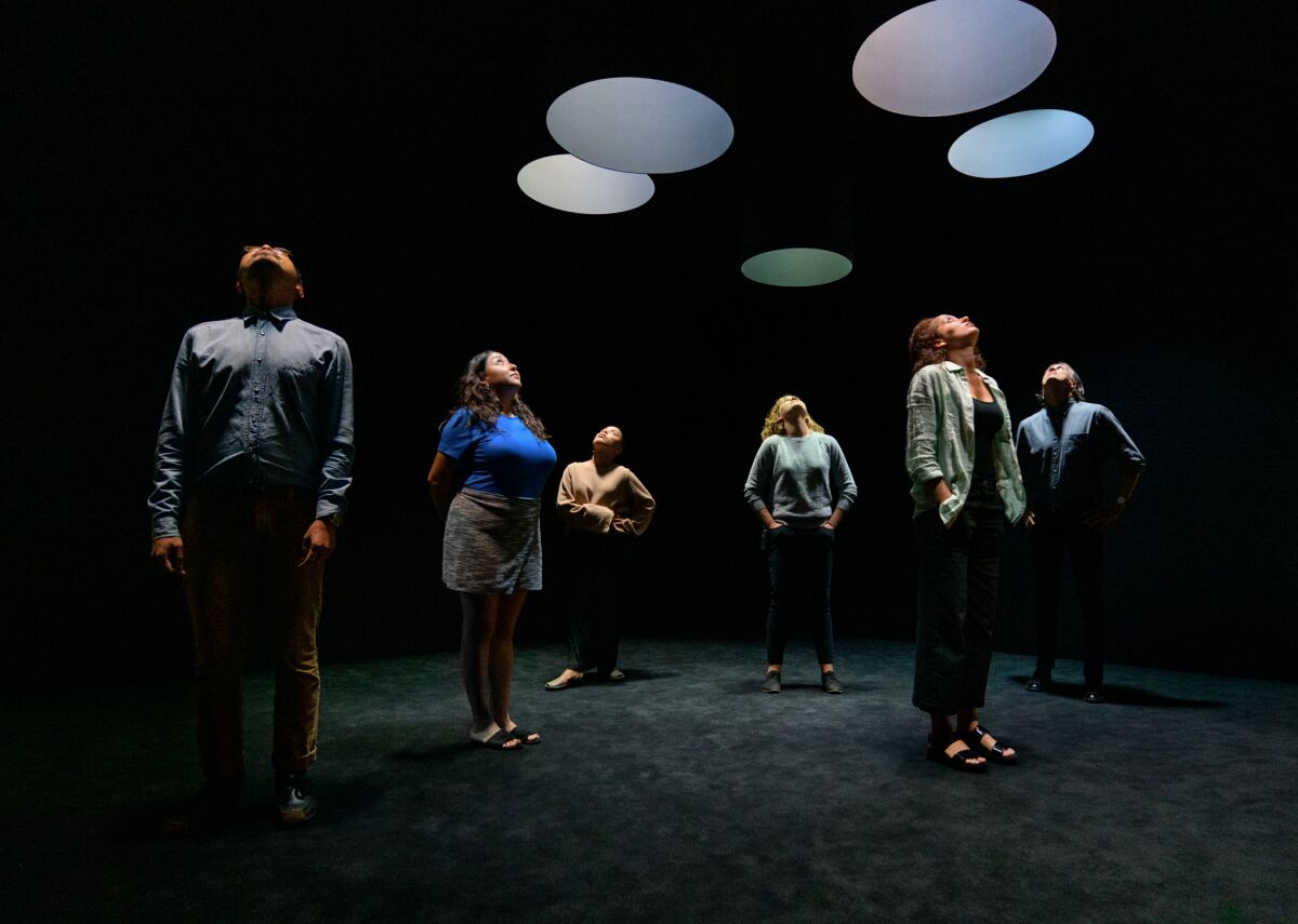 Installation view of “Sound Tracks,” 2018, part of the exhibition “Christian Marclay, Sound Stories" at the Los Angeles County Museum of Art.