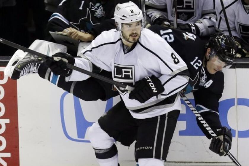 "We all know Quickie [Jonathan Quick] is an honest hockey player," Drew Doughty says. "He's not diving. He's not flopping. Quickie is as tough as nails."
