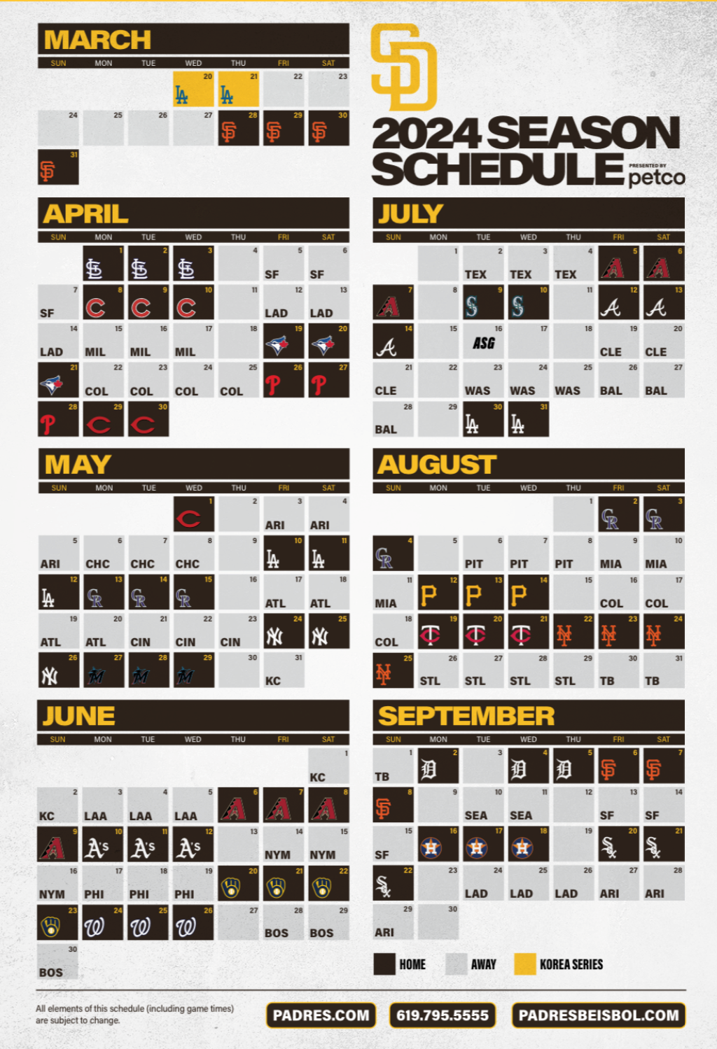 Padres 2024 Schedule Released They ll Play Dodgers A Lot Early Host padres-2024-schedule-released-they-ll-play-dodgers-a-lot-early-host