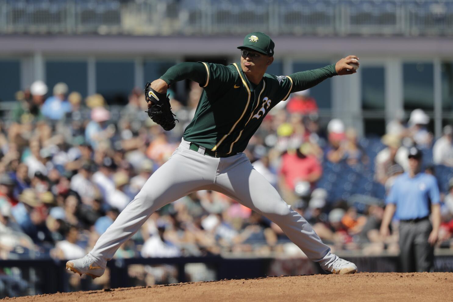 Oakland Athletics' Jesus Luzardo strings up more spring zeros