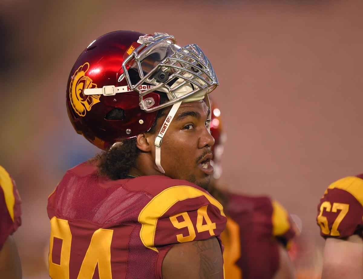 USC defensive end Leonard Williams is regarded as a possible top five pick in the 2015 NFL draft.