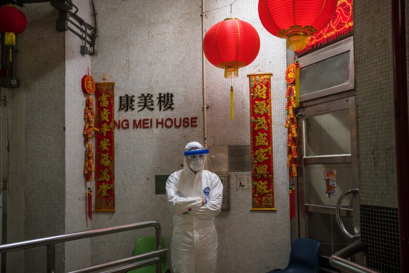 Concern In Hong Kong As The Wuhan Coronavirus Spreads