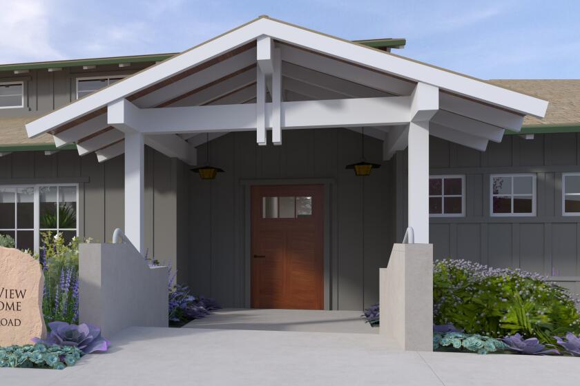 Sharp HealthCare’s new Moore MountainView Hospice Home is expected to open at Espola and Valle Verde roads in early 2025.