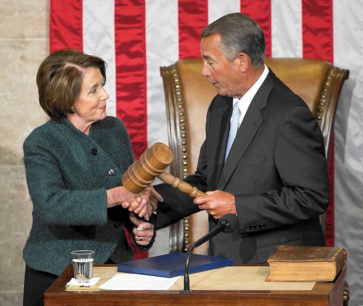 House Minority Leader Nancy Pelosi and Speaker John Boehner helped negotiate a deal to end the recurring threat of Medicare cuts facing doctors.