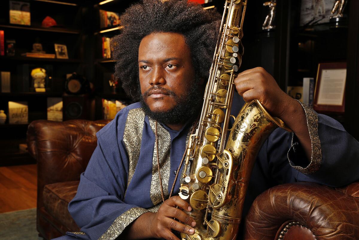 Saxophonist Kamasi Washington.