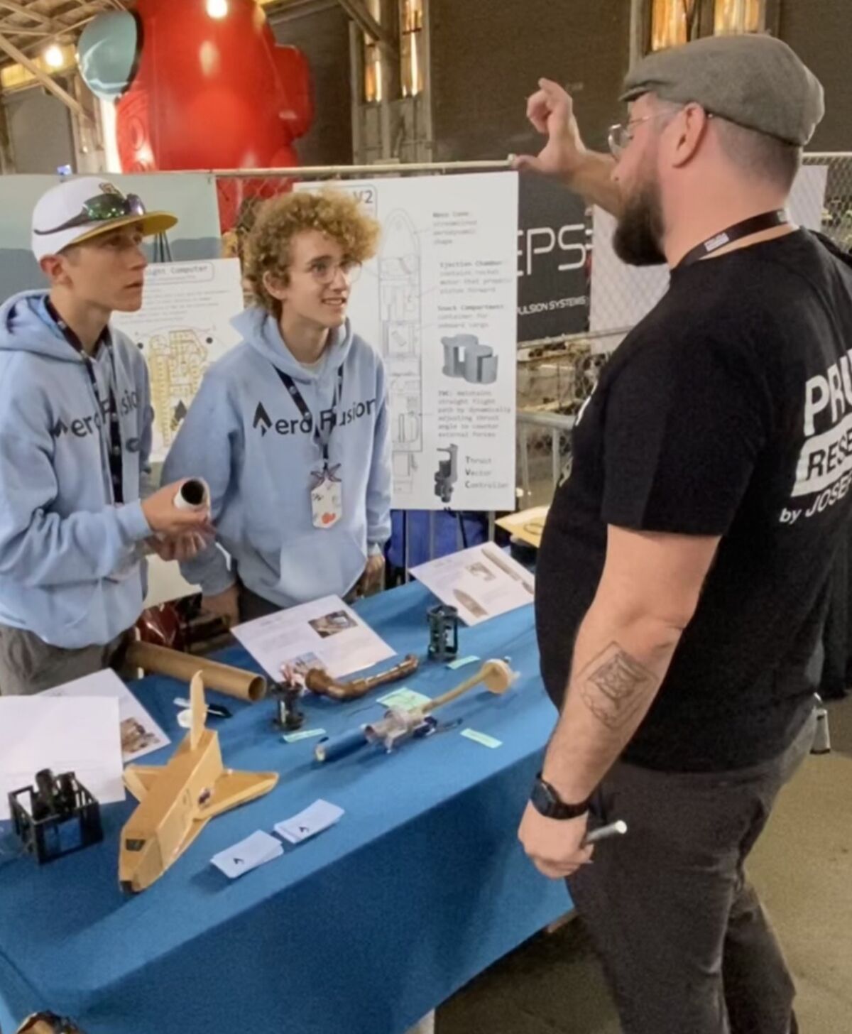 Rocket science: Carmel Valley teens showcase home-built rocket at San Francisco expo