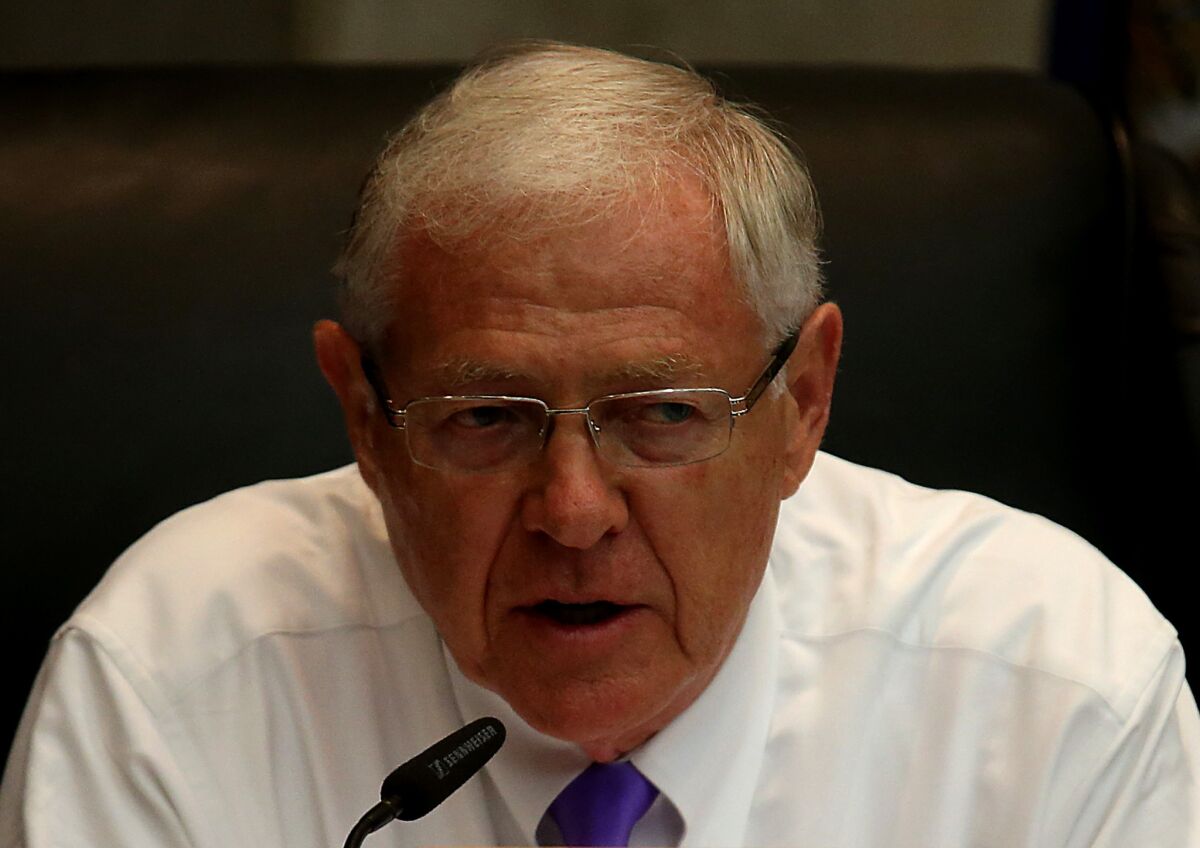 Los Angeles County Supervisor Michael D. Antonovich has proposed a plan to consolidate three county-run health agencies into one.