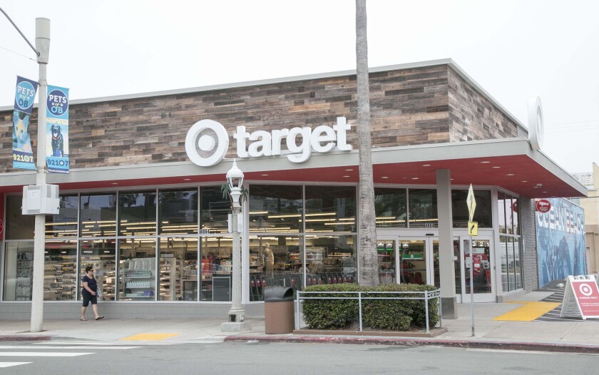 Target is one of the companies still hiring workers as coronavirus has shuttered many places of employment. This Target is in Ocean Beach.