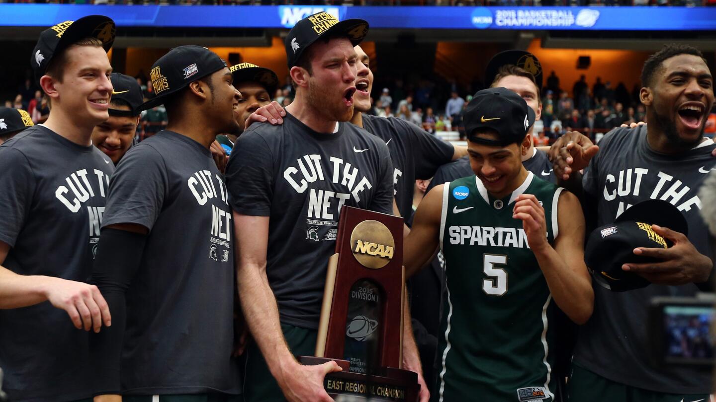 Michigan State celebrates