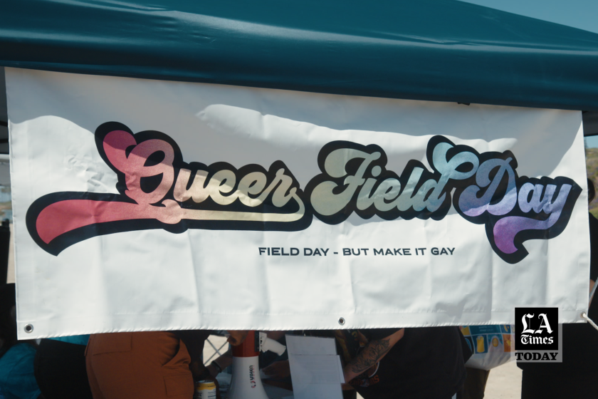 LA Times Today: LGBTQ+ Angelino's find community outdoors at Queer Field Day