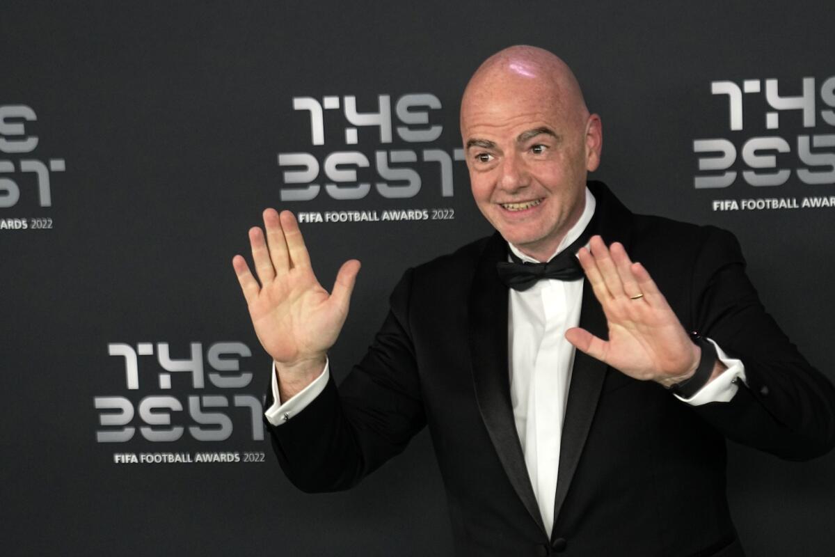 2022 World Cup: The close ties between Qatar and FIFA president Gianni  Infantino
