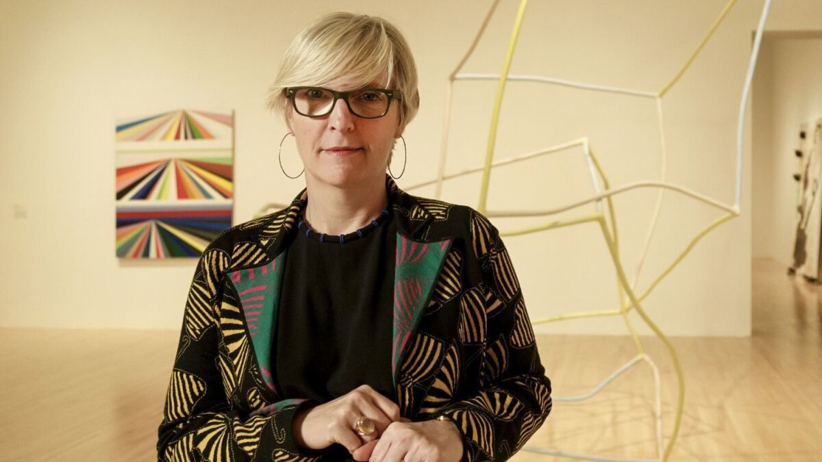Helen Molesworth, MOCA's former chief curator, was fired in March.
