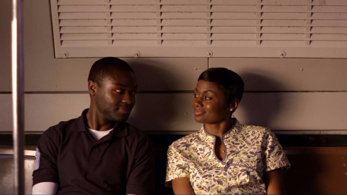 David Oyelowo and Emayatzy Corinealdi in "Middle of Nowhere." (AFFRM)