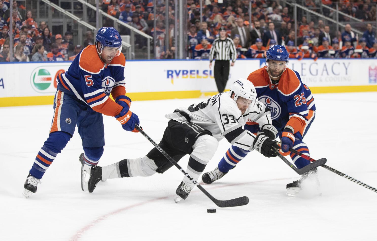 Cam 'N' Eggs: The Oilers and Kings renew their playoff rivalry