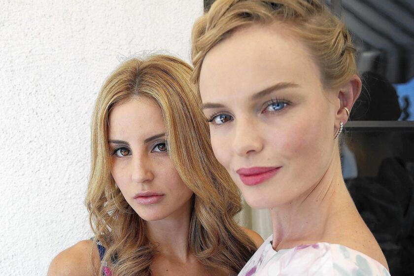 Kate Bosworth, right, is Style Thief's chief marketing officer. Samantha Russ, left, dreamed up the fashion-identification app.