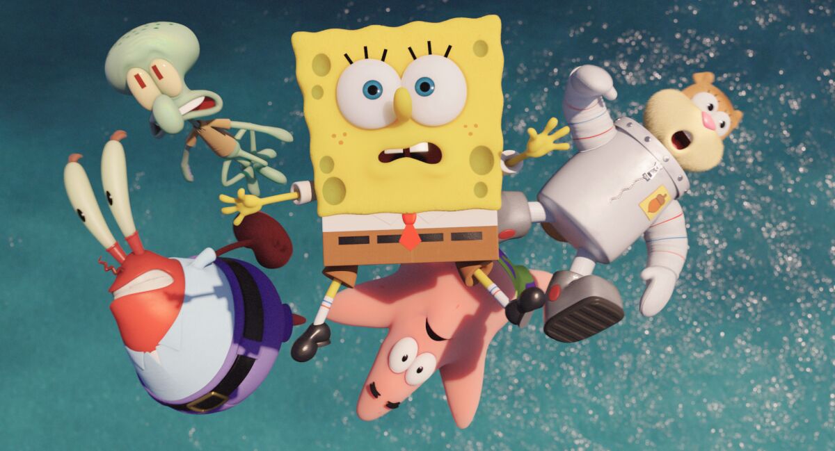 Fandango previously offered a 'super ticket' deal for "The SpongeBob Movie: Sponge Out of Water." The company hopes its purchase of M-Go will result in more such offerings.