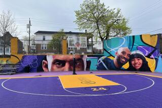 The Kobe and Gianna Bryant Dream Court in West Philadelphia, Pennsylvania