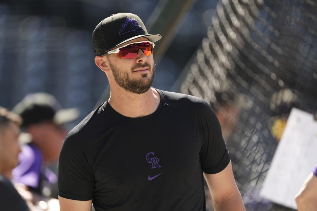 Rockies place Kris Bryant on 10-day IL