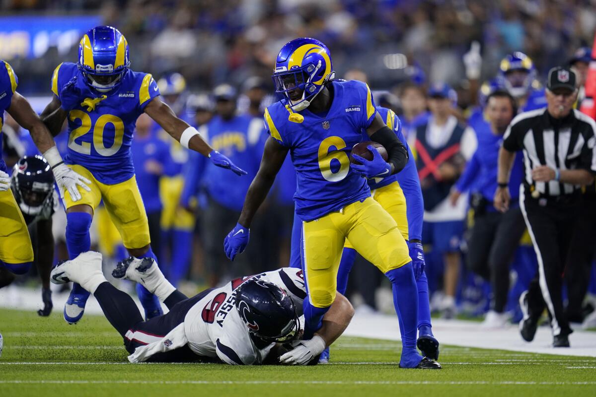 NFL preseason: Five takeaways from Rams' loss to Texans - Los