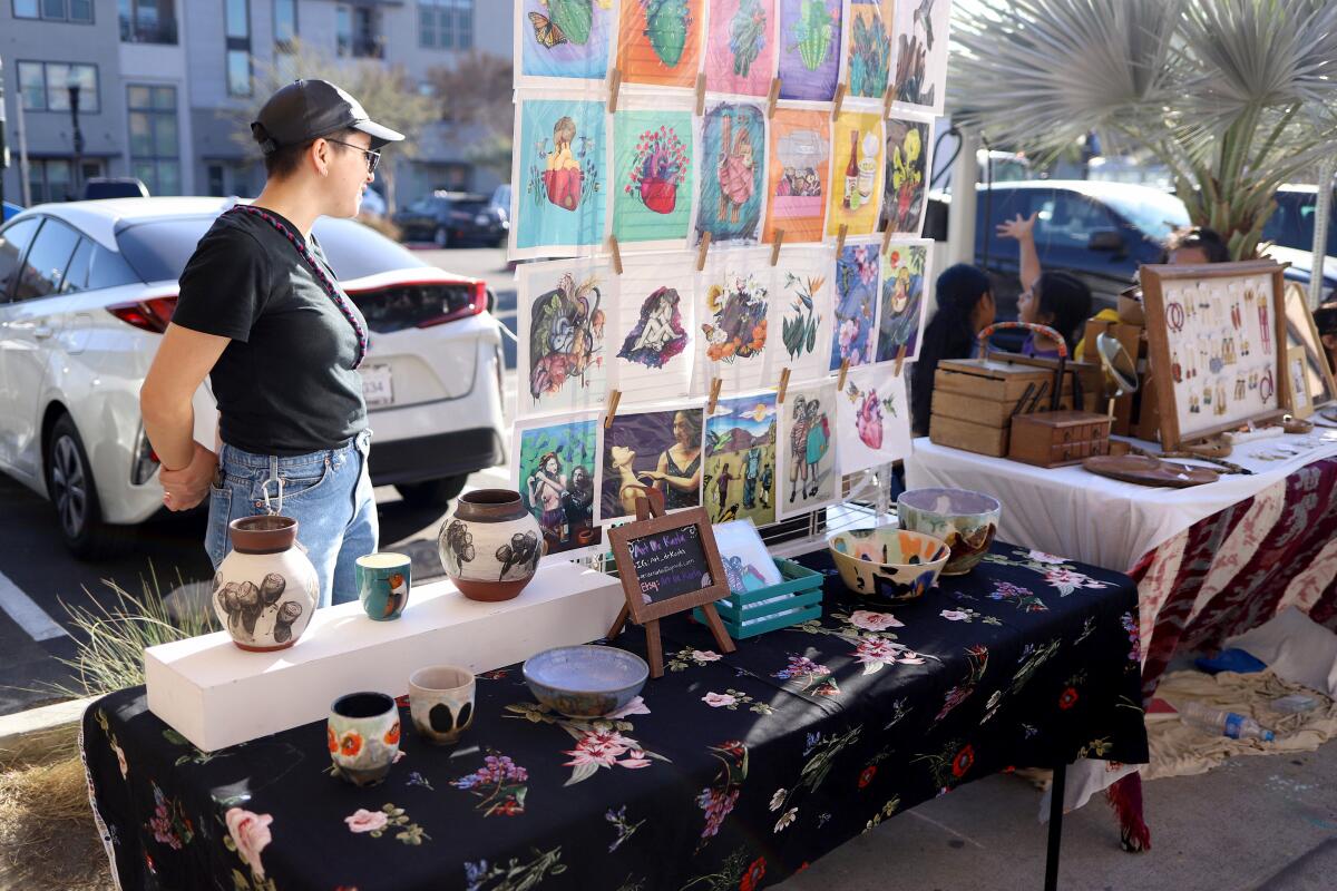 Mujeres Market is a community based pop-up market featuring women of color, queer and transgender creators and artists.