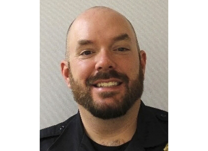 This image provided by the U.S. Capitol Police shows U.S. Capitol Police officer William “Billy” Evans, an 18-year veteran who was a member of the department's first responders unit. Evans was killed Friday, April 2, 2021, after a man rammed a car into two officers at a barricade outside the U.S. Capitol and then emerged wielding a knife. (U.S. Capitol Police via AP)