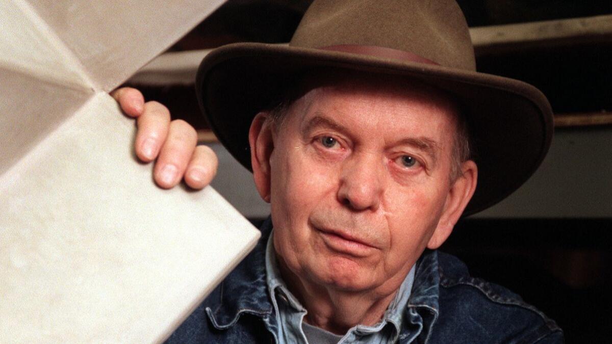 John Mason, photographed in his downtown L.A. studio in 1997.