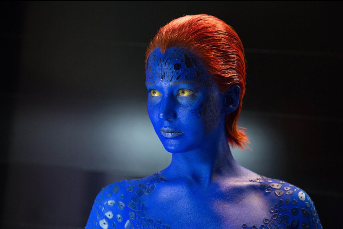 Jennifer Lawrence in 2014's "X-Men: Days of Future Past" (Alan Markfield / Twentieth Century Fox)