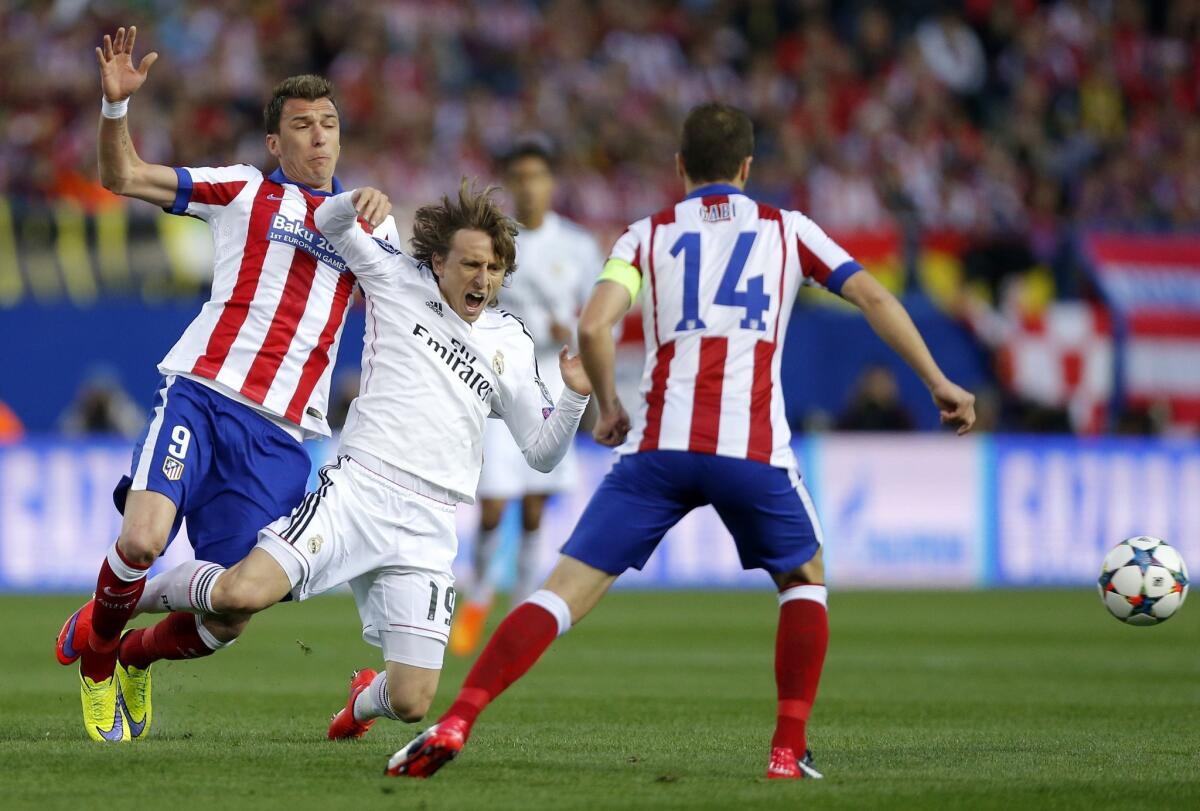Luka Modric será baja por lesión ante el Atlético de Madrid.