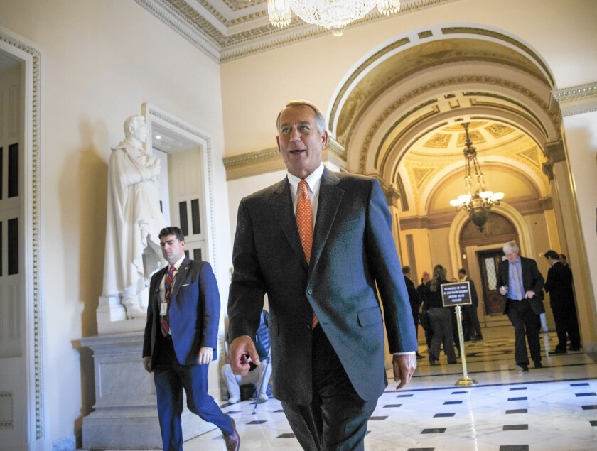 House Speaker John A. Boehner (R-Ohio) and fellow congressional Republicans will meet this week at a Pennsylvania resort to map out their strategy.