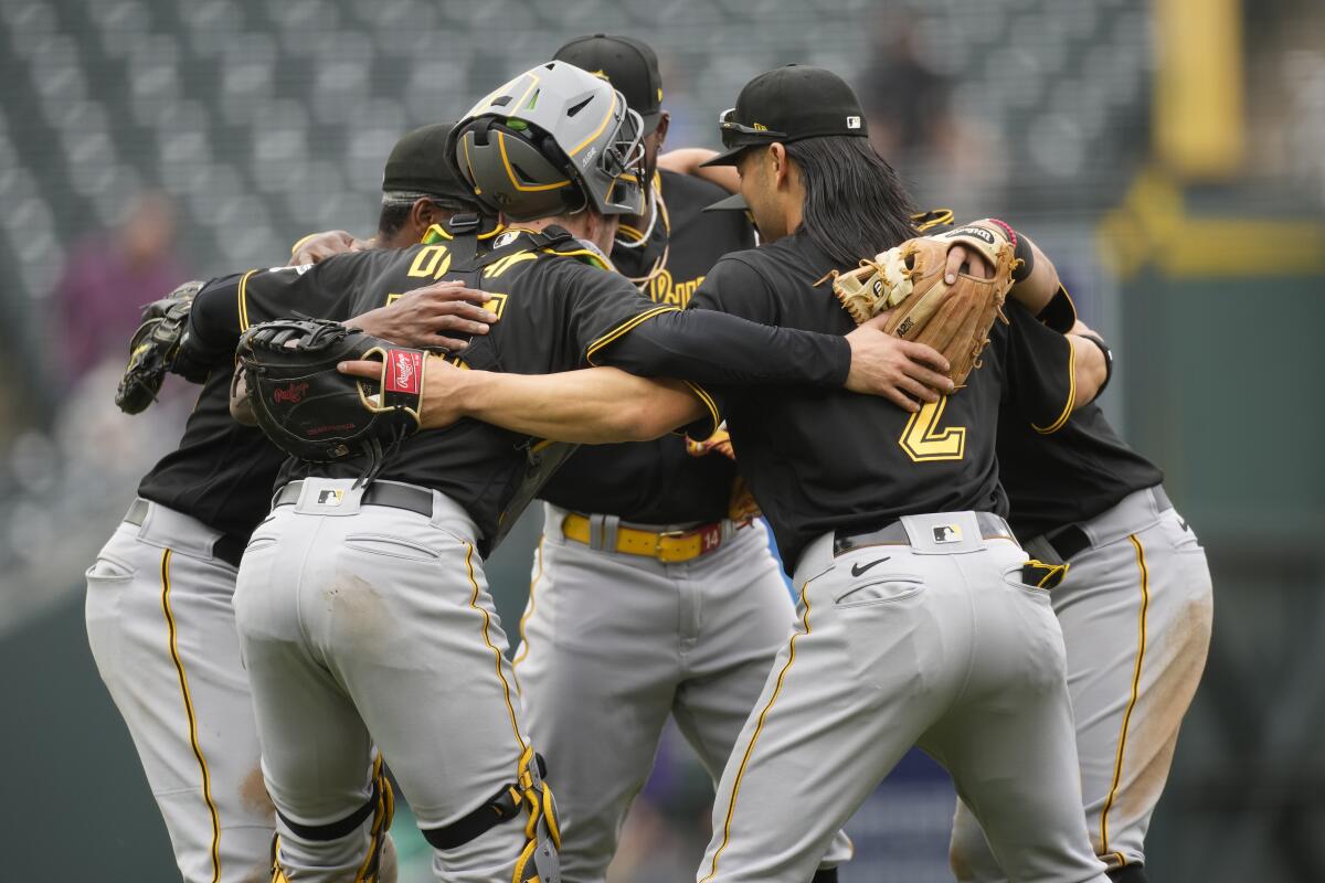 Pirates romp 14-3 for sweep, send Rockies to 8th loss in row - The