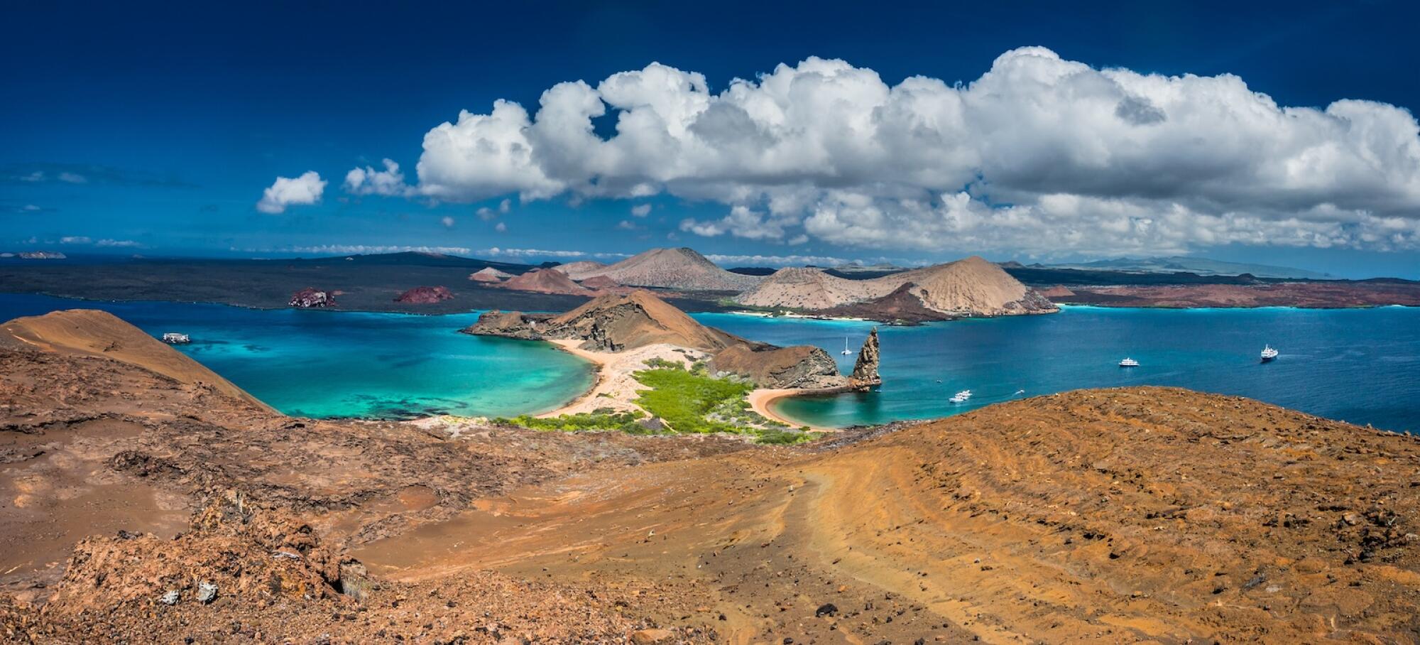 A Panorama of the Galapagos Islands