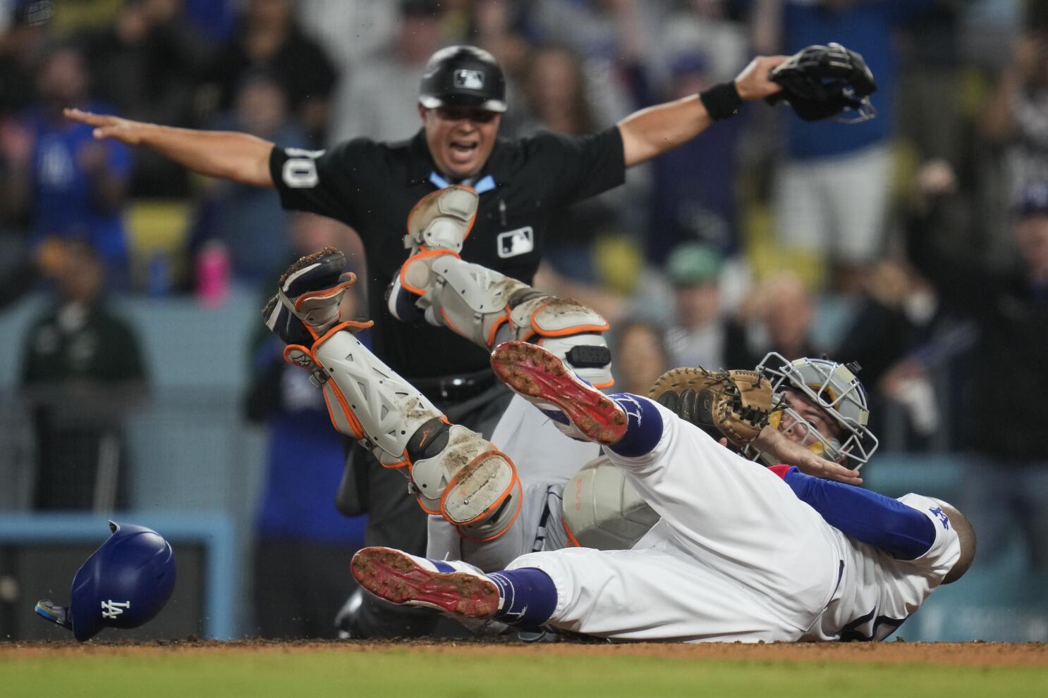 Muncy's base hit in 9th lifts Dodgers to 3-2 win over Tigers and extends  winning streak to 5 - The San Diego Union-Tribune